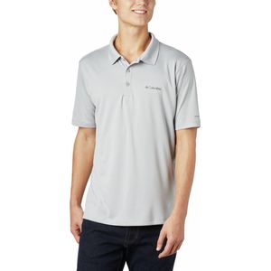 Columbia Outdoorshirt Zero Rules Polo Shirt Heren - Carbon Heather - Maat S