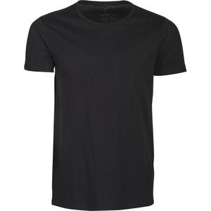 Harvest Twoville Organic Slub U-neck Black