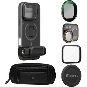 PolarPro - LiteChaser iPhone 16 Pro Max - Street Photographer Kit - Opzetlens Smartphone