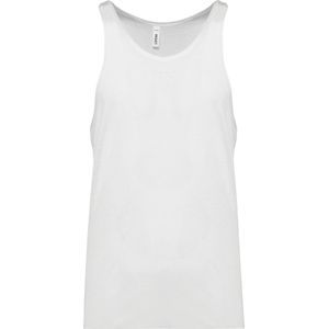 Triblend herentanktop sportshirt 'Proact' White - L