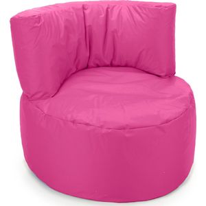 Drop & Sit Zitzak Stoel Junior - Zitzak Kind Roze - 70 x 50 cm - Nylon - Kinderstoel met Vulling voor Binnen