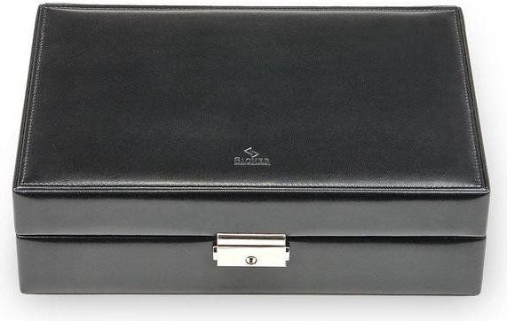 Sacher - Uhrenetui - Zwart - 10 Horloges - 29 x 20 x 8 cm