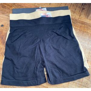 Dames Boxershort Licht corrigerend -1783 - Polyamide- Hoge Taille 3-pack M/L grijs/beige/zwart