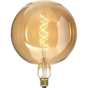 Star Trading LED lamp Industrial Vintage, E27, 130lm, 2.8W, amber, dimbaar, warm wit, 26.2 cm