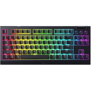 Razer - BlackWidow V4 - Draadloos Gaming Toetsenbord - Zwart - TKL - RGB - Tot 5 Profielen