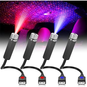 Projector sterrenhemel voor auto en interieur - ledlicht met meerdere modi - nachtlampje USB