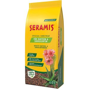 Seramis kleigranulaat als vervanging voor potgrond voor cactussen en vetplanten, speciaal substraat, 7 liter