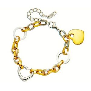 Lucardi - Eve - Eve gold plated armband