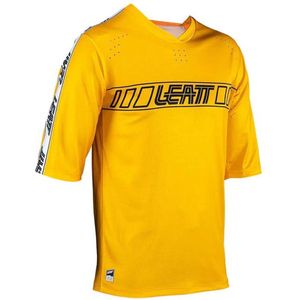 Leatt 3.0 Korte Mouw Enduro Trui Geel XL Jongens,Meisjes