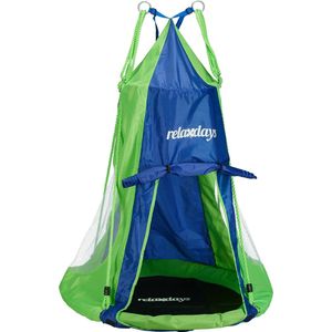 Relaxdays Tent Nestschommel - Cocon - Hangende Tent - Schommel Accessoires - Tuin - 90 cm