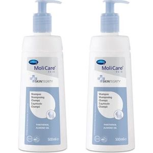 2 x Molicare Skin Clean Shampoo (500ml) - Voordeelverpakking
