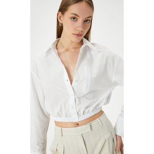 Overhemdkraag Lange mouw Langarmshirt