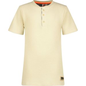 Vingino -Jongens t-shirt ss Haffie-Gebroken wit - Maat 116