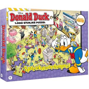 Donald Duck Puzzel - Spreekwoordenpret (1000 stukjes)