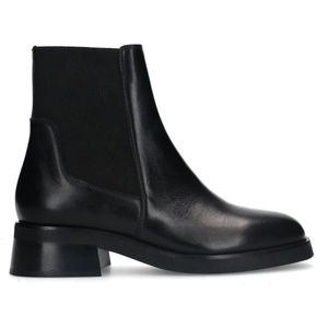 Sacha Leren Chelsea Boots Zwart