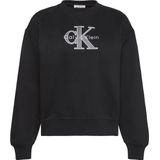 Calvin Klein Jeans Sweatshirt  grijs / zwart / wit