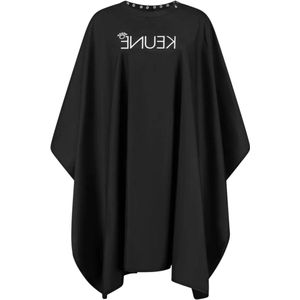 Keune Kapmantel Spiegelend met drukknopen 100 % gerecycled polyester zwart