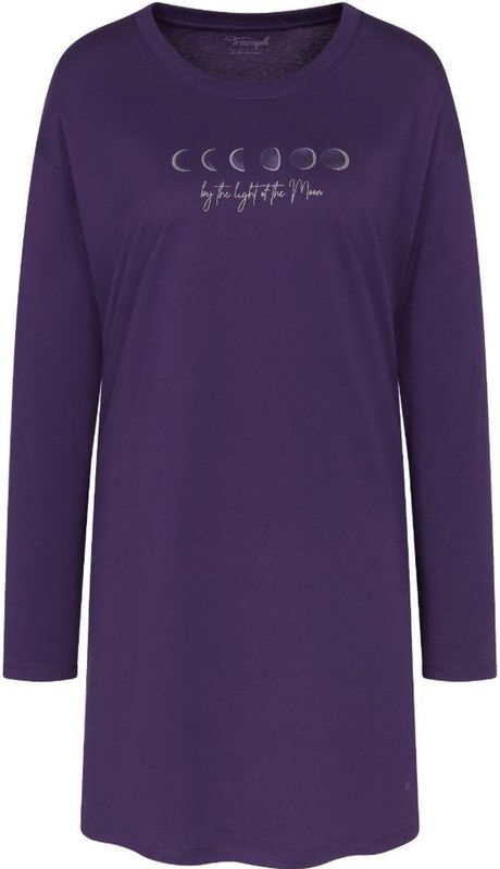 Triumph - NIGHTDRESSES - Nachthemd - Donker Violet - 100% Katoen