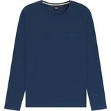 BOSS - Mix&Match - Longsleeve T-shirt - Blauw - Heren Lounge Shirt