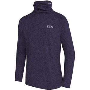 TCA Warm-Up Thermische hardlooptop met trechterhals voor jongens - Cabernet, 8-10 jaar