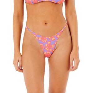 Rip Curl Neon Isles Hi Leg Bare Bikinibroekje Paars M Vrouw