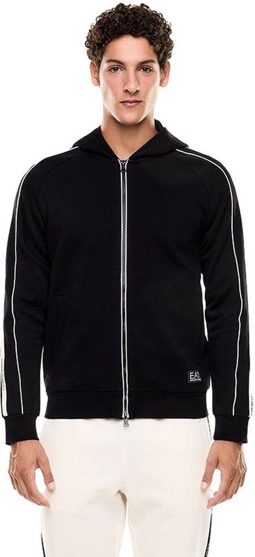 EA7 - 7M000973_AF10377 - Sweater - Marineblauw - Casual - Katoen