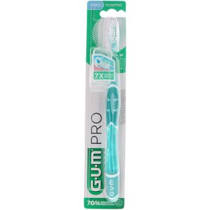 GUM Technische Tandenborstel Pro Soft 525 (Kleur : Turquoise blauw)