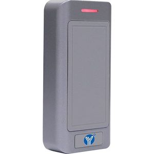 YLI YK-158 (M) stand alone klein formaat metalen Mifare kaartlezer geschikt voor buiten IP66