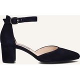 Gabor - 340 - Sandalen - Blauw - Suède - Blokhakje 5 cm