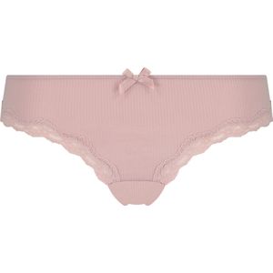 Hunkemöller Dames Lingerie Brazilian Lola - Roze - maat XS