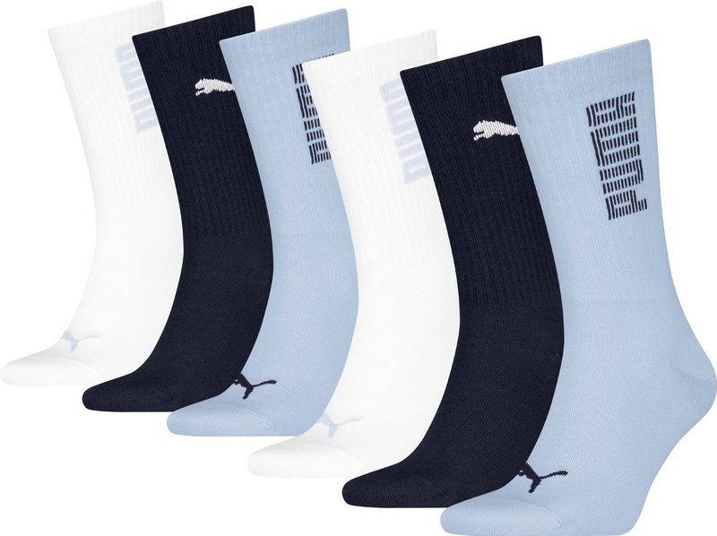 Puma - Unisex Sportsokken - 6 Pack