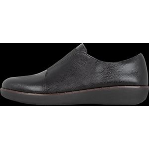 FitFlop Laceless Derby Shoes ZWART - Maat 37