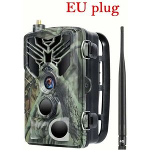 4G Wildcamera – Trail Camera – Jachtcamera – Natuurcamera – Beveiligingscamera – 36 Megapixels Foto’s – Live Beelden via App - EU-stekker