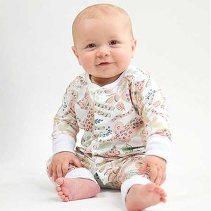 Boxpakje Leopard - Luipaard - Wit/Roze/Groen/Blauw - Hot Pink - Maat 74