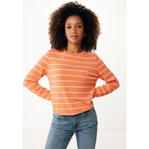 Mexx Sweater Gestreept Coral Dames - Maat L