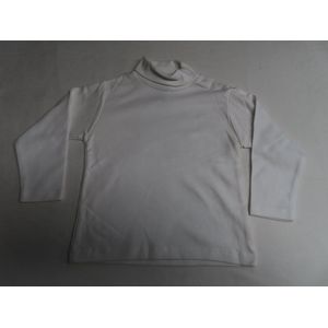 Trui - Sous Pull - Unie - Wit - Effen - 1 jaar 80