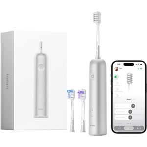 LAIFEN - Wave - Elektrische Tandenborstel - Aluminium - Zilver