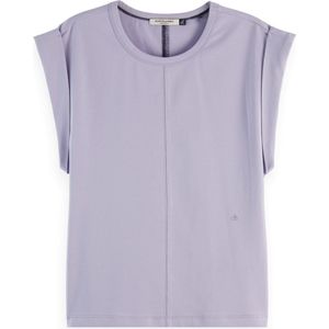 Scotch & Soda - Fitted Rolled-up Mouwloos T-shirt