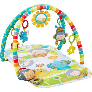 Babygym, Baby cadeau - jongen & meisje, Dierenvriendjes Speelmat, Interactief Speelgoed - Multikleuren.