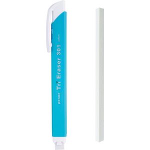 Penac Japan - Gumvulpotlood - Gum Pen - Lichtblauw + navulling - 8.25mm x 122mm gumpotlood