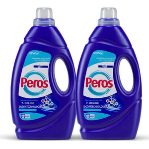 Peros Vloebaar Wasmiddel - Wit - 2x33 Wasbeurten - Voordeelverpakking