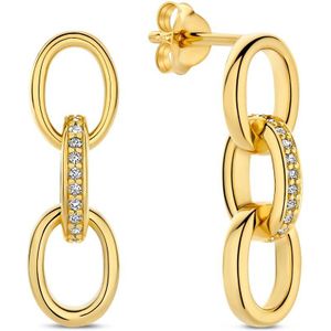 Parte Di Me - Bibbiena Poppi Clara - Oorhangers - Goud - 925 Sterling Zilver