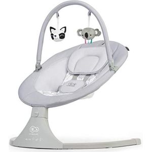Wipstoeltje LULI, Elektrische schommelstoel voor baby's, Grijs