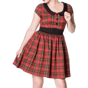 Banned - GREAT HEIGHTS Korte jurk - 4XL - Rood