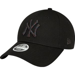 New Era 9FORTY New York Yankees Metallic Logo Cap 60435260, Mannen, Zwart, Pet, maat: OSFM