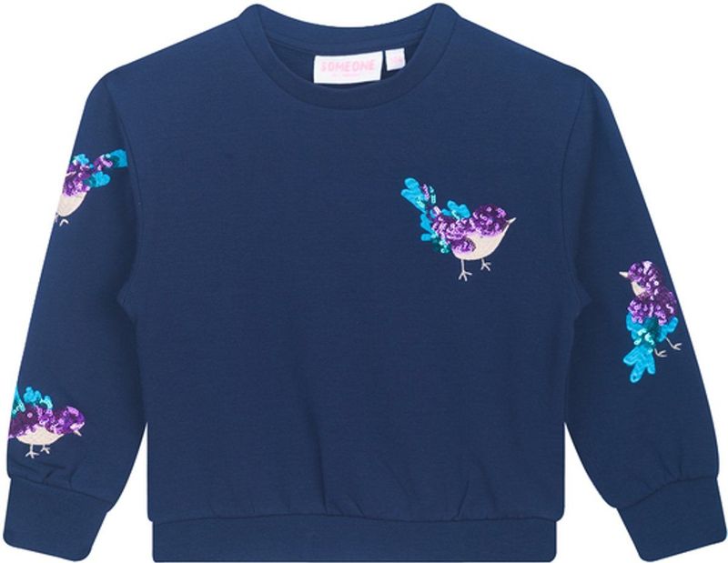 Someone - Sweat SG16.252.58468 - Donker Blauw - Sweater
