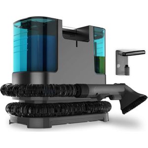 Tapijtreiniger Stofzuiger – Professionele Stoomreiniger – Draagbare Vlekkenreiniger – Bank Reiniger 1.7L – Tapijtreinigers Gemakkelijke Bediening – Meubelreiniger 400V – Reinigingsmachine 400W – Met Extra Borstel - Vloerreiniger Elektrisch
