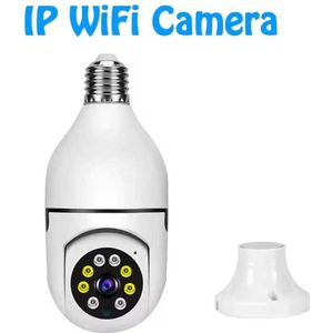 Wifi Lamp Camera - 360° Draaibaar - Bewegingsdetectie - Full HD