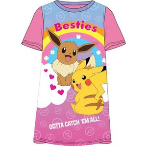 Pokemon - Nachthemd - Pyjama - Roze - Pokémon - maat 110/116 - Nachtjapon