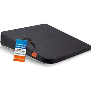 Ergonomisch Zitkussen - Wigkussen - Stevig - Auto - Kantoor - 85x37 cm - Wasmachine Geschikt - Juiste Zithouding